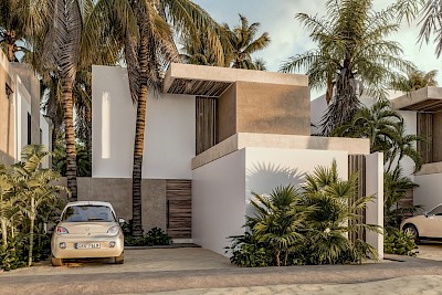 Casa en Puerto Palmeras Chelem, mod. Bambú 57