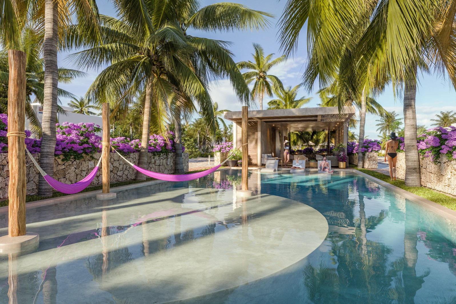 PUERTO PALMERAS | PUERTO LINDO - frente al mar de Chelém - Mudarse a Mérida