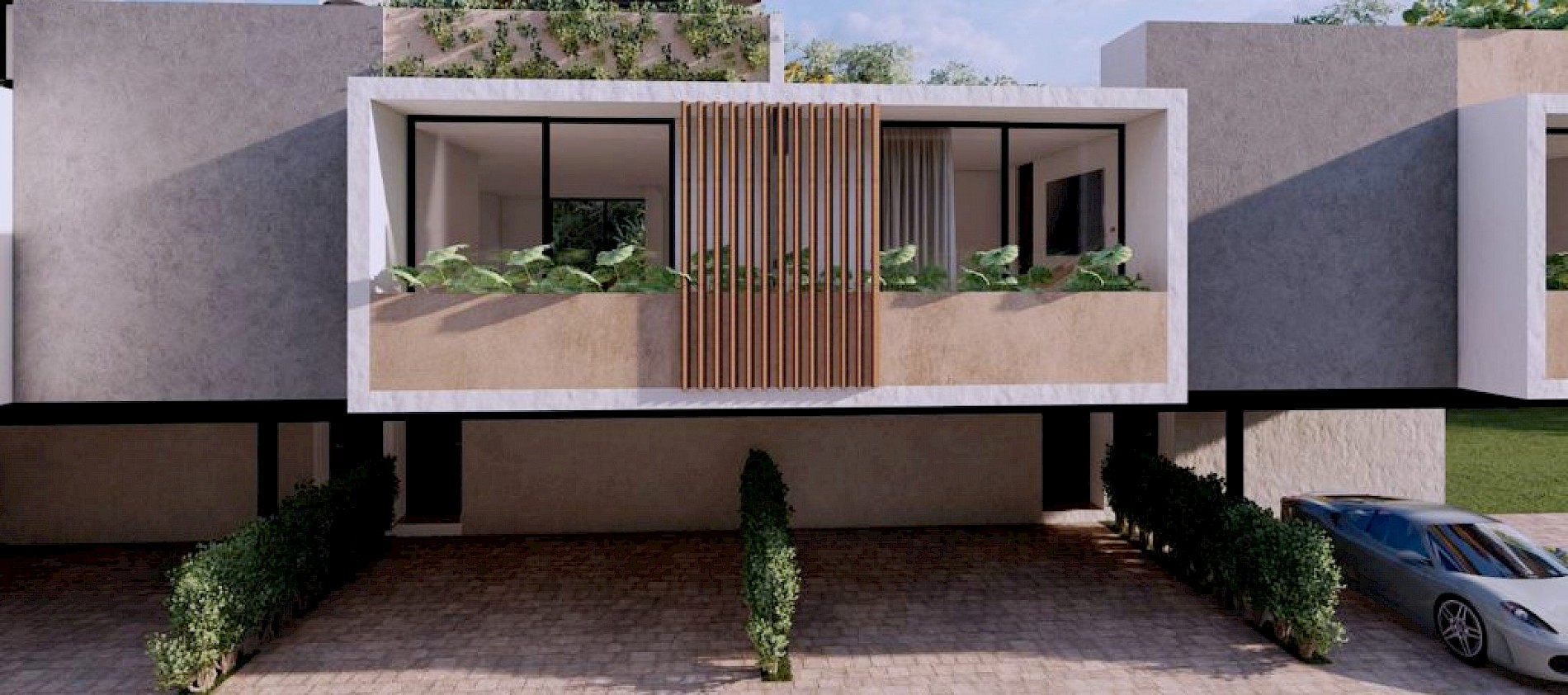 Townhouse en Sabbia Temozón, mod. Estándar