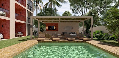 Departamento en Verana, mod. 3 habs