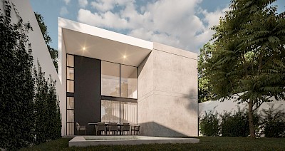 Residencia en Praderas del Mayab, mod. Ambar Plus