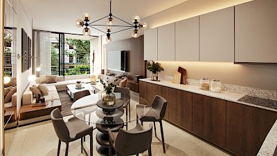 Departamento en Sei Park, mod. Natara