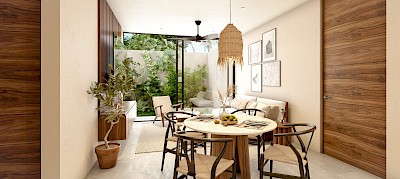 Departamento en Zennova Dzityá, mod. Zen