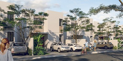 Casas en Senda Real Conkal, mod. Madrid