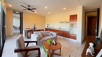 Departamentos en Hexán Chuburná, mod. A