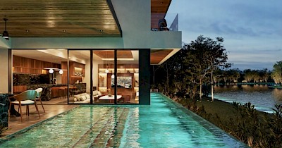 Residencia en Yucatán Country Club, mod. Kanha 23