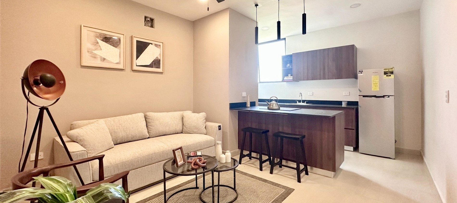 Departamento en Muretto Temozón, mod. 1 hab