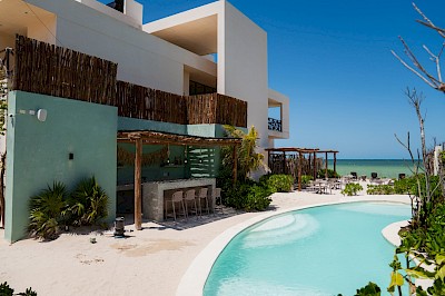 Departamento en Najau Chicxulub, mod. 3 hab