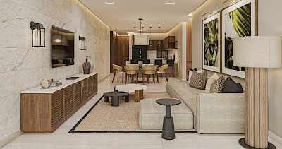 Departamento en Angsana Heritage Collection, mod. Central 1 hab