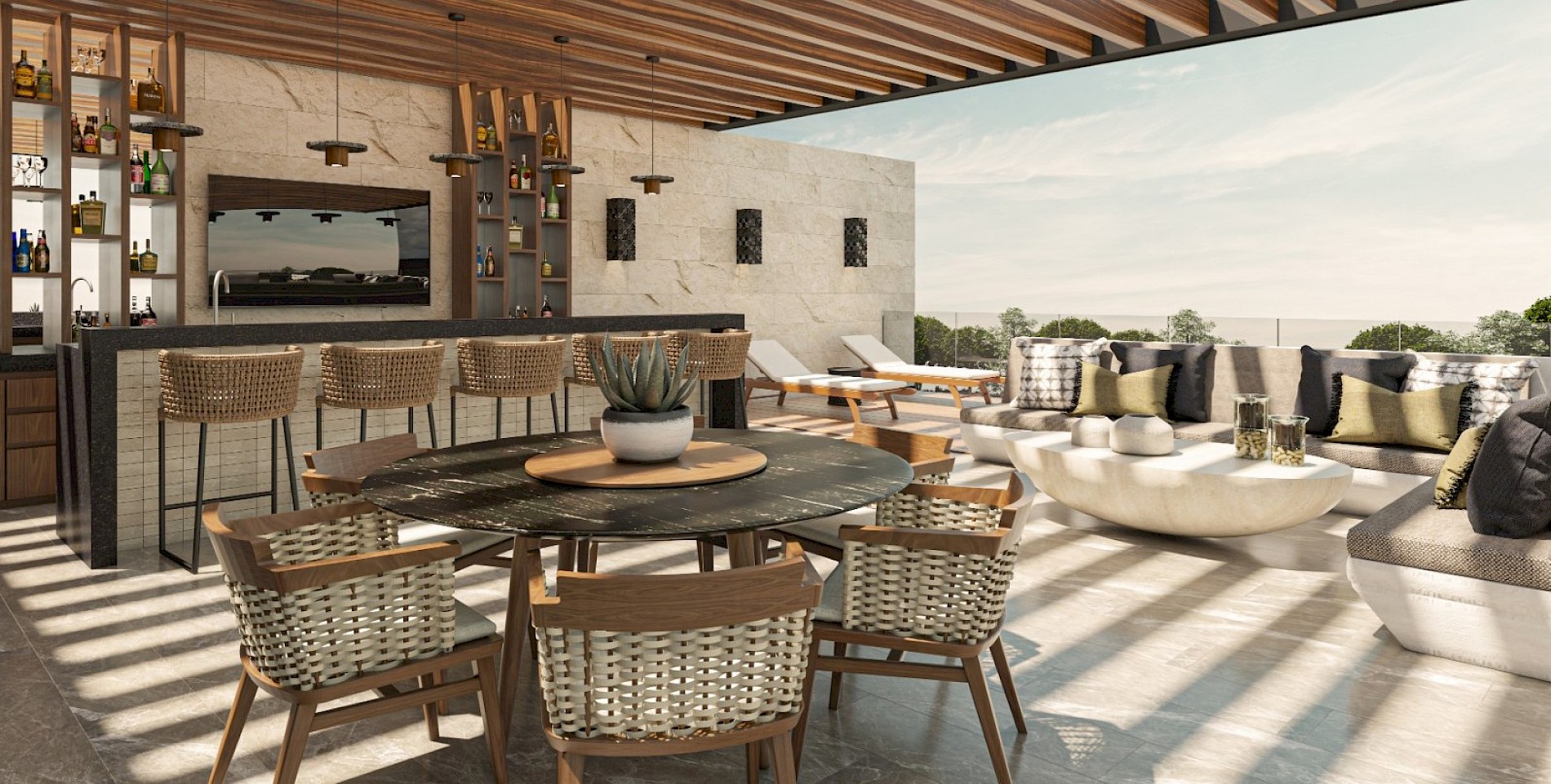 Departamento en Angsana Heritage Collection, mod. Rooftop 3 hab