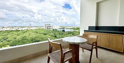 Departamento en Aurum , mod. 3 hab.