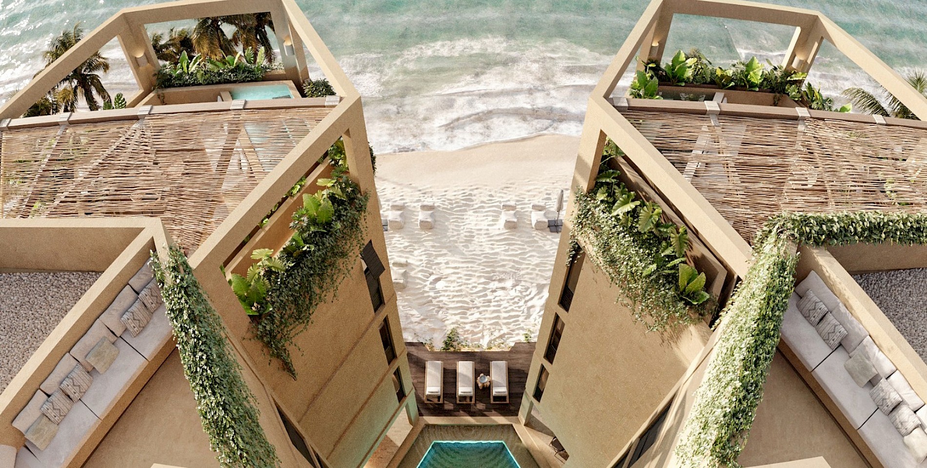 Departamentos en Mar de Miel, mod. Panal