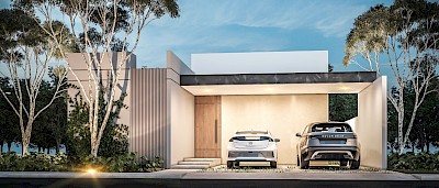 Casa en Praderas del Mayab, mod. Alsacia