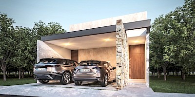 Casa en Temozón Norte, mod. Dúo