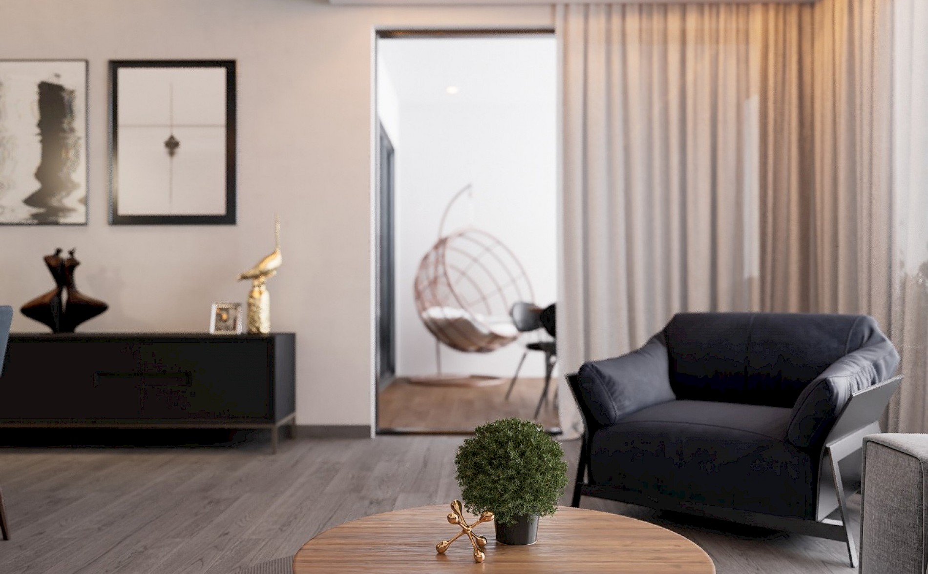 Departamento en Yaakun, mod. D