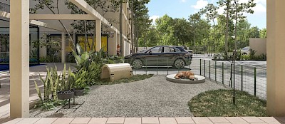 Departamento en Dithea Temozón, mod. A