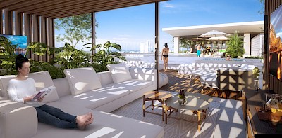 Departamento en Infiniti, Torre A2, mod. 3 hab