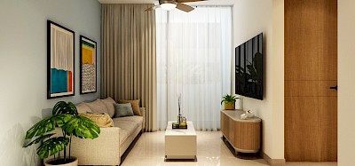 Departamentos en Faceta Chuburná, mod 2 hab