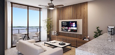 Departamento en Petén D´Arenas, Telchac, mod. Manglar