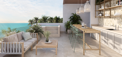 Penthouse en Blancamar Telchac