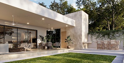 Residencia en Dzidzil-Há, mod. 1035