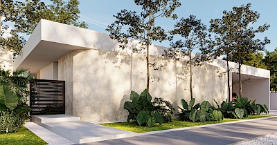 Residencia en Dzidzil-Há, mod. 567