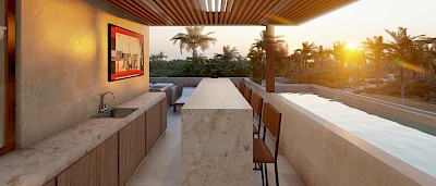 Villa Ixtul, Chuburná Puerto