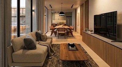 Departamento en Zibá Temozón, mod. Aram