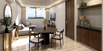 Departamento en Hatha, mod. Ventho - 1 hab