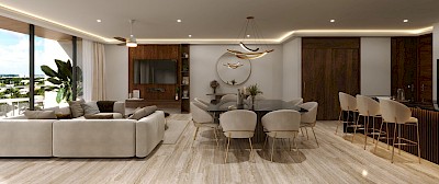 Departamento en Hatha, mod. Terra - 2 hab