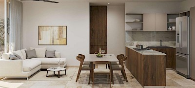 Departamento en Distrito Country, mod. Ástica 80