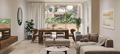 Departamento en Distrito Country, mod. Ástica 160 DX