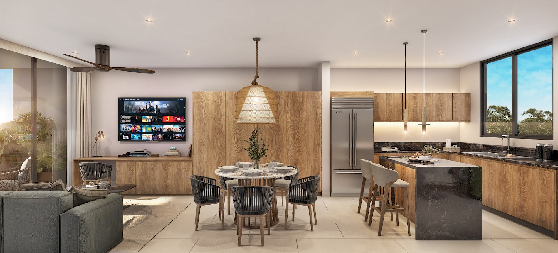 Departamento en Niva San Ramón Norte, mod. Opal