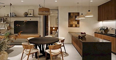 Departamento en Elena Temozón, mod. C