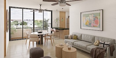 Departamento en Edera Altabrisa, mod. B