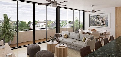 Departamento en Edera Altabrisa, mod. G