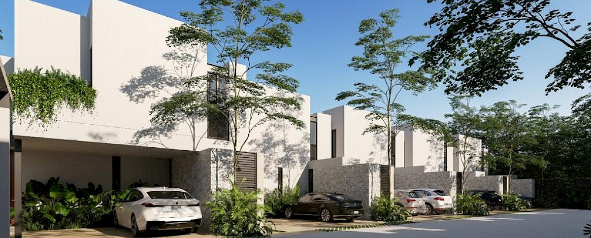 TANNA 2 · Townhouses en la zona de Komchén