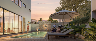 Departamento en Livenza Chuburná. mod. B -1 hab + estudio