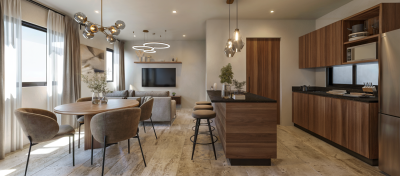 Departamento en Livenza Chuburná. mod. C - 1 hab