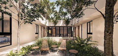 Departamento en Moratia Cholul, mod. B