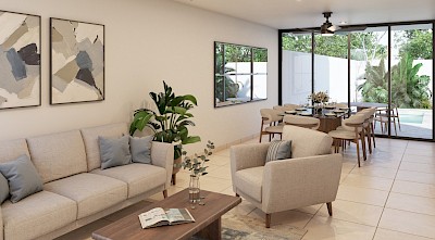 Casa en Gran Bosco Conkal, mod. A9-139