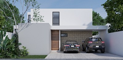 Casa en Gran Bosco Conkal, mod. E11-164