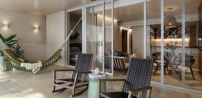 Suite hotelera en Casona 333, mod. 1 hab