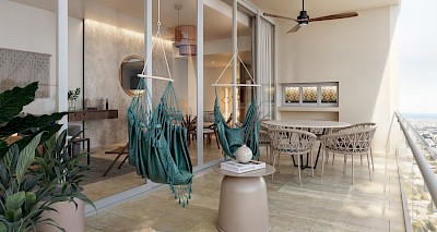 Suite hotelera en Casona 333, mod. 2 hab