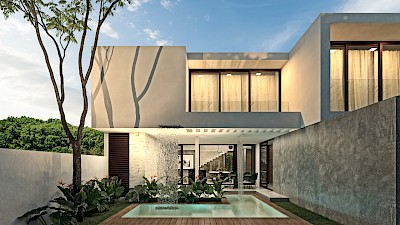 Residencia en Soluna, mod. Izar 6