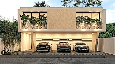 Residencia en Soluna, mod. Izar 4