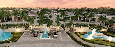 Lote en Country Lakes, mod. Riviera