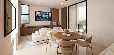 Departamento en TAM18 Dzityá