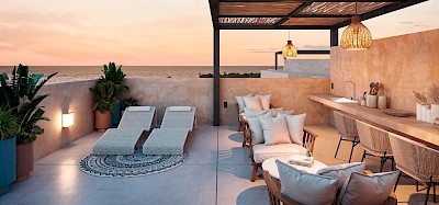 Departamento en Costa Bonanza -Chuburná Puerto,  mod. D