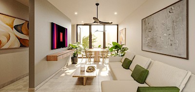 Casa en Ladera Conkal, mod. C